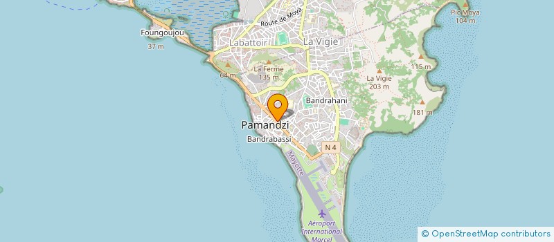 localisation de l'entreprise LONGONI ARMEMENT à PAMANDZI