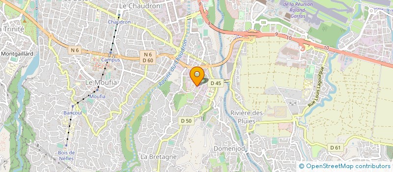 localisation de l'entreprise LONGOSES à SAINT-DENIS