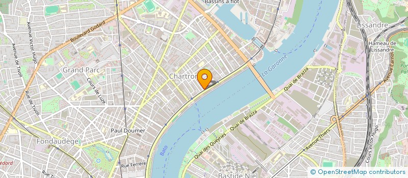 localisation de l'entreprise LONGOT BERDOY  BORDEAUX