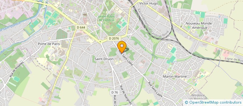 localisation de l'entreprise LONGOUR IMMO  CAMBRAI