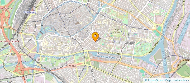 localisation de l'entreprise LONGTEMPS JE ME SUIS COUCHE BON HEURE à STRASBOURG