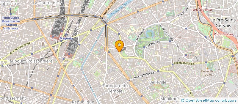 localisation de l'entreprise LONGUE DISTANCE ARTISTES SOLIDAIRES  PARIS