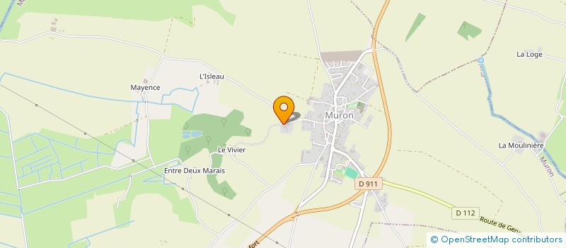 localisation de l'entreprise LONGUEPEE TP  MURON