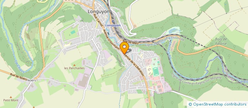 localisation de l'entreprise LONGUYON BAZAR  LONGUYON