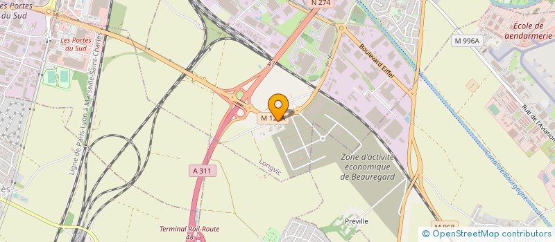 localisation de l'entreprise LONGVIE HOTEL  LONGVIC