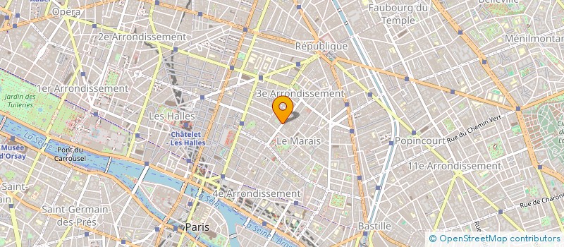 localisation de l'entreprise LONI  PARIS