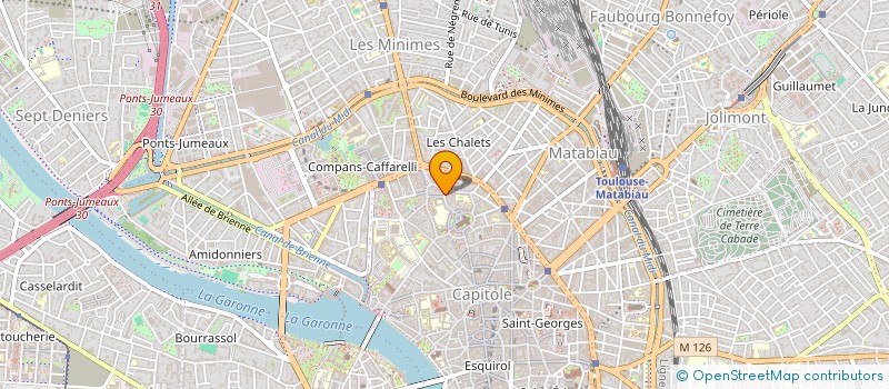 localisation de l'entreprise LONI  TOULOUSE