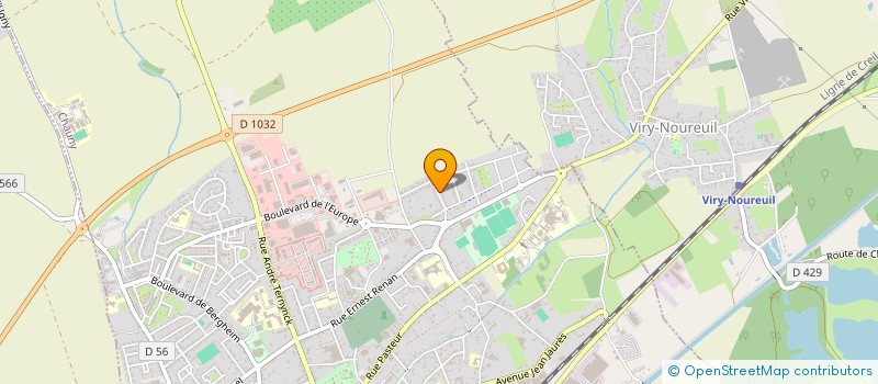 localisation de l'entreprise LONISCAR  CHAUNY