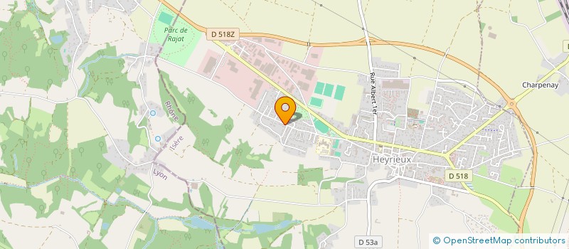 localisation de l'entreprise LONJ HOME  HEYRIEUX