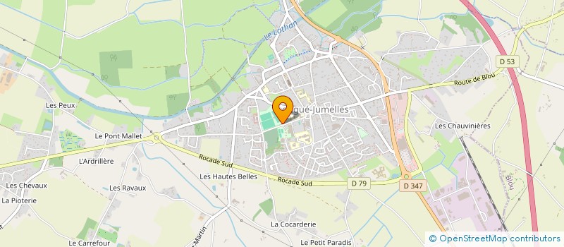 localisation de l'entreprise LONJARET à GENNES-VAL-DE-LOIRE