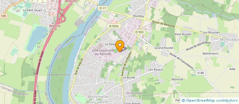 localisation de l'entreprise LONJARET CONSEILS ET SERVICES  GENOUILLEUX