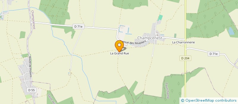 localisation de l'entreprise LONO IMMO  CHAMPCENEST