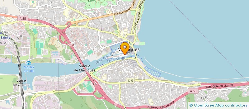 localisation de l'entreprise LONOBILE  MARTIGUES