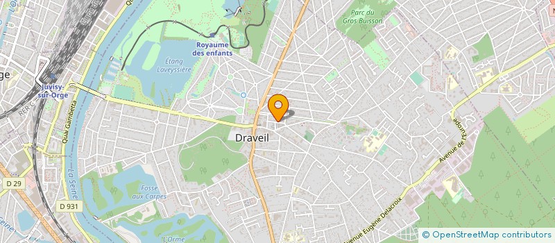 localisation de l'entreprise LONOMARJAS à DRAVEIL