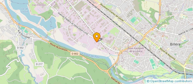 localisation de l'entreprise LONS ACCESSOIRES  LONS