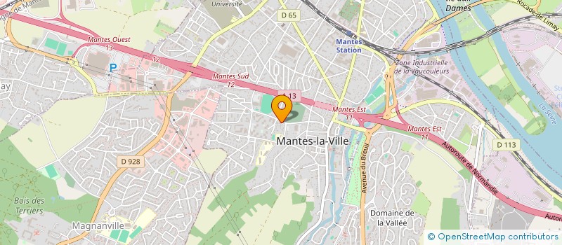 localisation de l'entreprise LONSH BAT à MANTES-LA-VILLE
