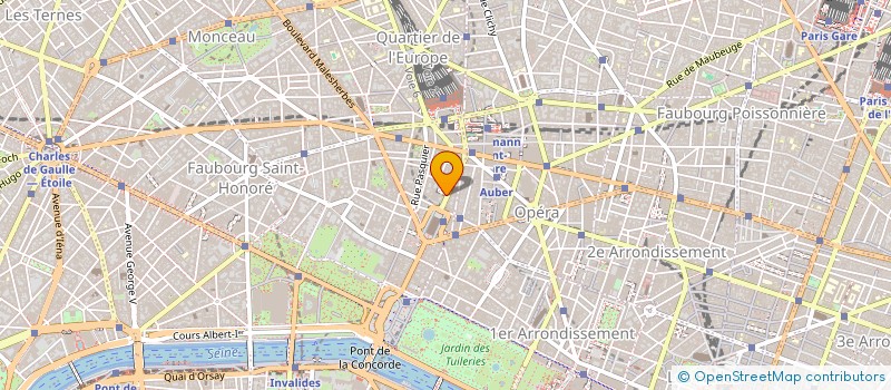 localisation de l'entreprise LONZANGE  PARIS