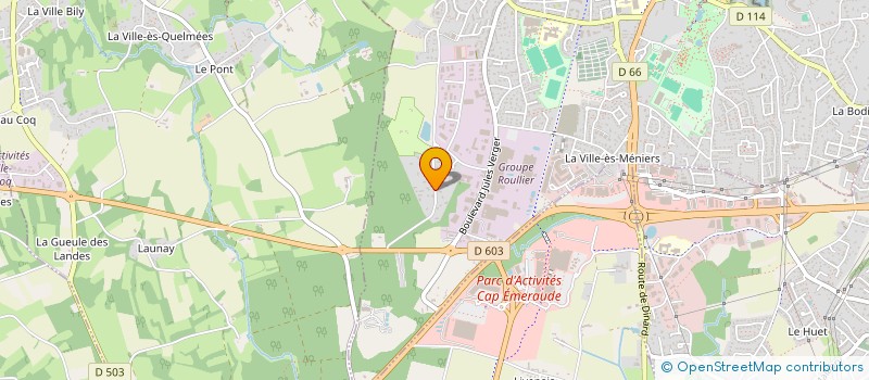 localisation de l'entreprise LOODZ  DINARD