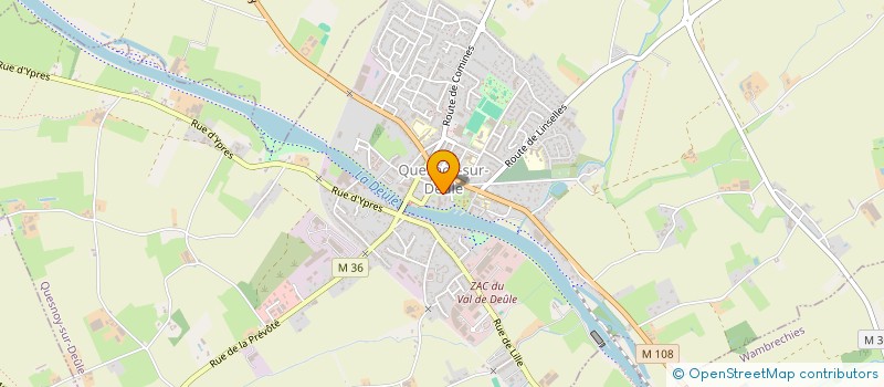 localisation de l'entreprise LOOFT  QUESNOY-SUR-DEULE