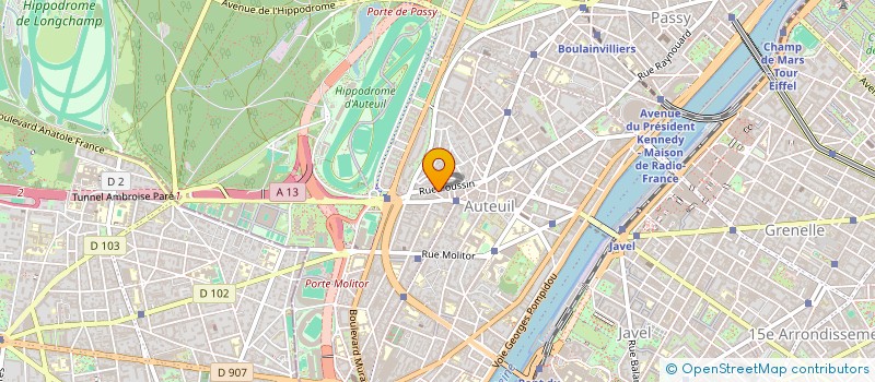 localisation de l'entreprise LOOK 3 DIFFUSION à PARIS