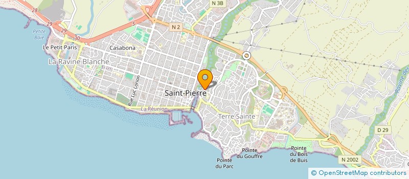 localisation de l'entreprise LOOK ACTION MOTO à SAINT-PIERRE