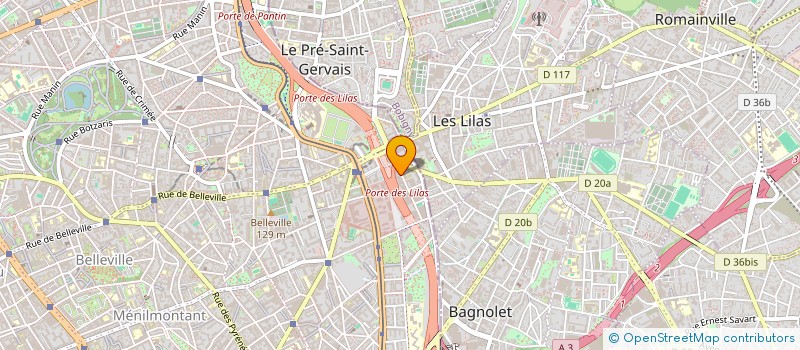 localisation de l'entreprise LOOK AND FIN SAS  PARIS