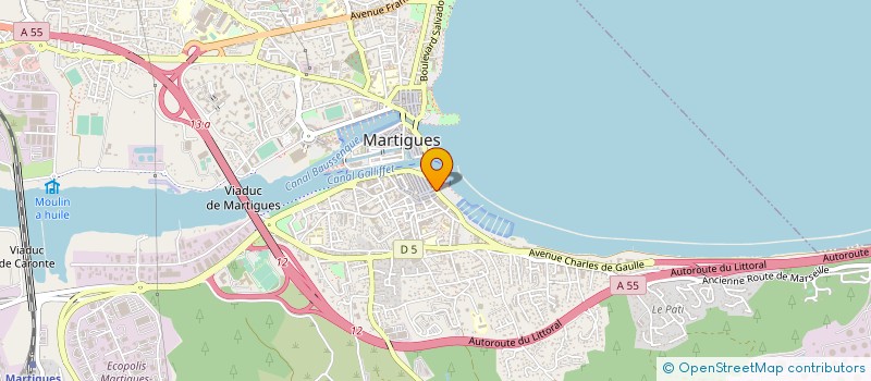 localisation de l'entreprise LOOK AT ME VIP à MARTIGUES