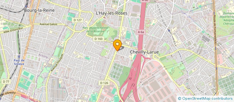 localisation de l'entreprise LOOK CHEVILLY  CHEVILLY-LARUE