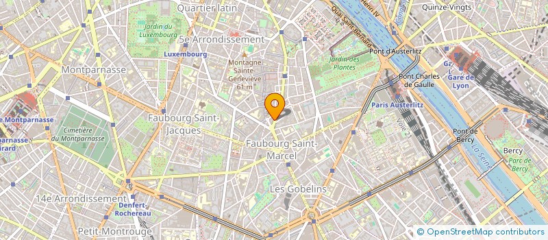 localisation de l'entreprise LOOK COIFFURE  PARIS