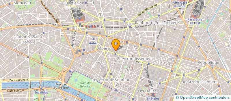 localisation de l'entreprise LOOK EXPANSION à PARIS