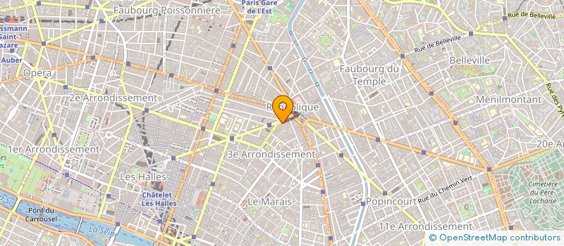 localisation de l'entreprise LOOK FACADE  PARIS