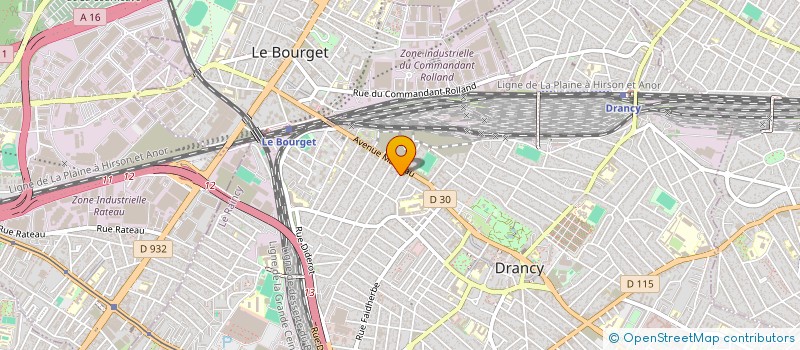 localisation de l'entreprise LOOK FENETRES EUROPEENNES à DRANCY