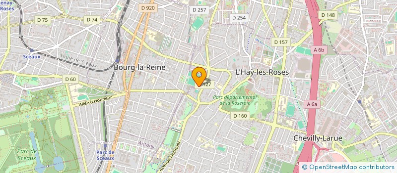 localisation de l'entreprise LOOK LEFT  L'HAY-LES-ROSES