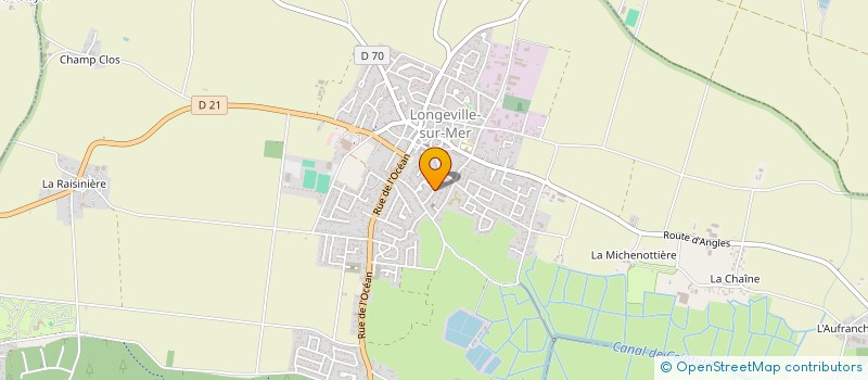 localisation de l'entreprise LOOK ME  LONGEVILLE-SUR-MER