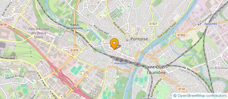 localisation de l'entreprise LOOK MINCEUR à PONTOISE
