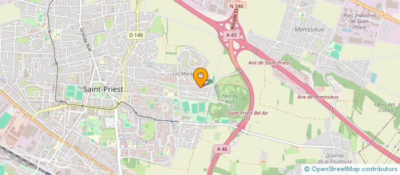 localisation de l'entreprise LOOK@PLOMBERIE  SAINT-PRIEST