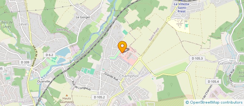 localisation de l'entreprise LOOK PUBLICITE  CHAMPHOL