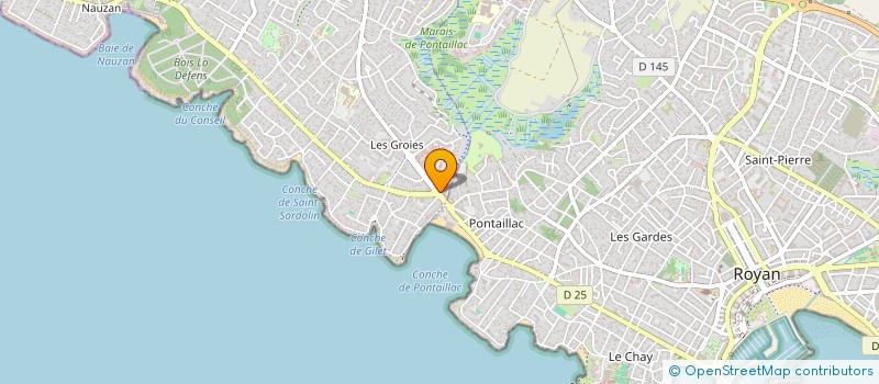 localisation de l'entreprise LOOK-ROYAN  VAUX-SUR-MER
