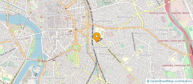 localisation de l'entreprise LOOK TOP AFRICA  TOULOUSE