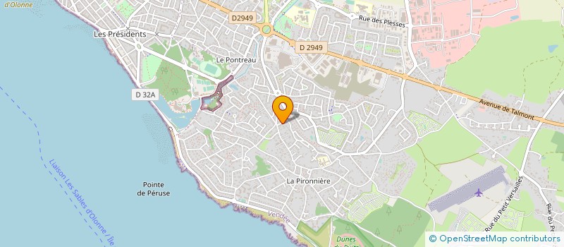 localisation de l'entreprise LOOK XL à LES SABLES D'OLONNE