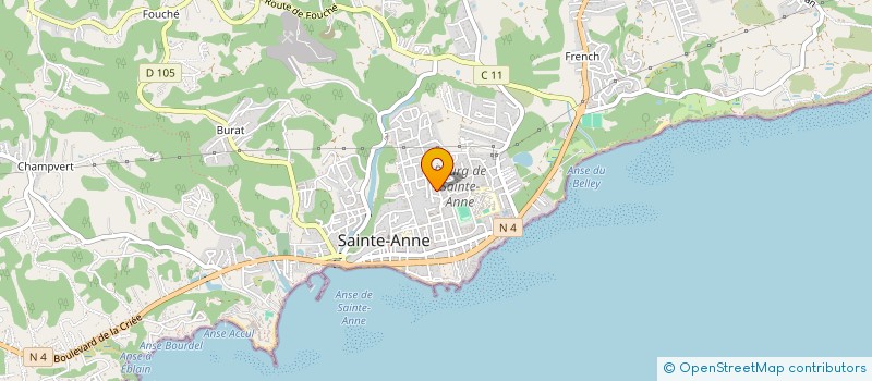 localisation de l'entreprise LOOKA S&G à SAINTE-ANNE