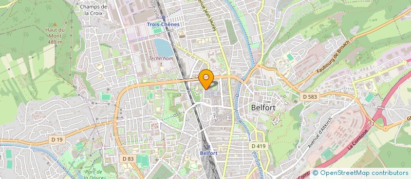 localisation de l'entreprise LOOKAFTER à BELFORT