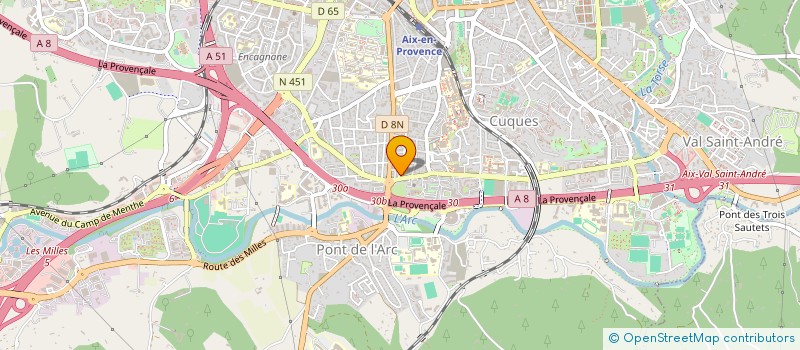 localisation de l'entreprise LOOKING 4 LIMIT  AIX-EN-PROVENCE