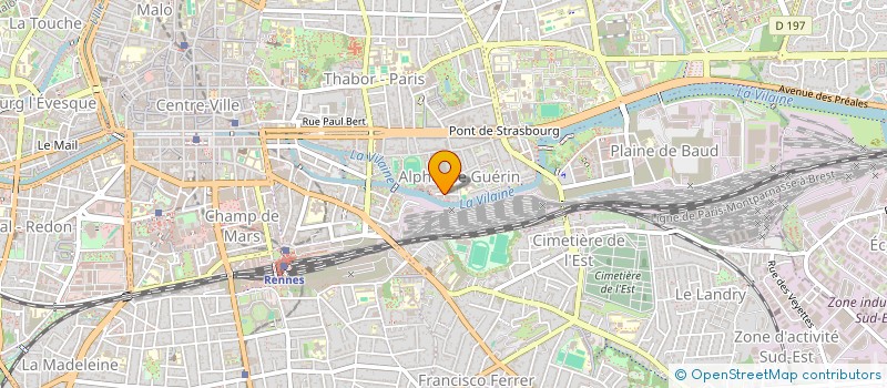 localisation de l'entreprise LOOKNESH  RENNES