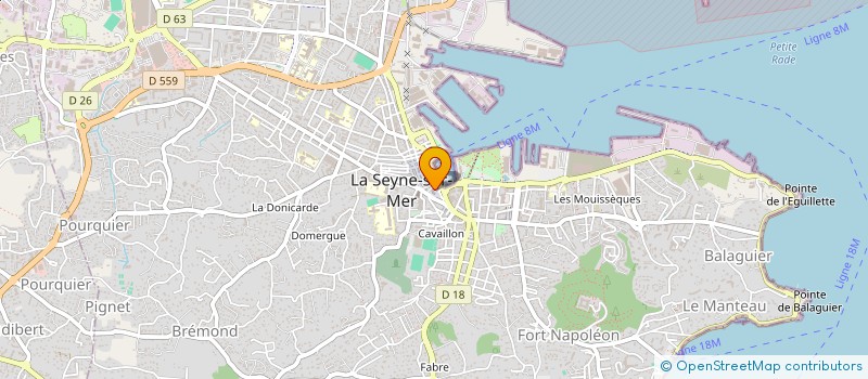 localisation de l'entreprise LOOLEE  LA SEYNE-SUR-MER