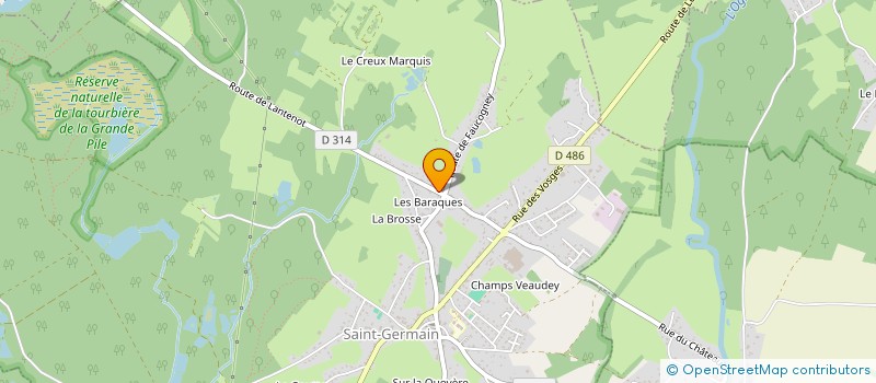 localisation de l'entreprise LOOLIS FAB  SAINT-GERMAIN