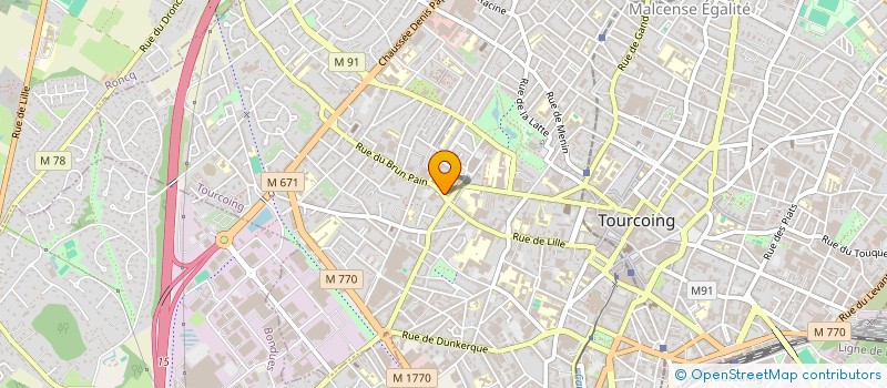 localisation de l'entreprise LOOMA  TOURCOING