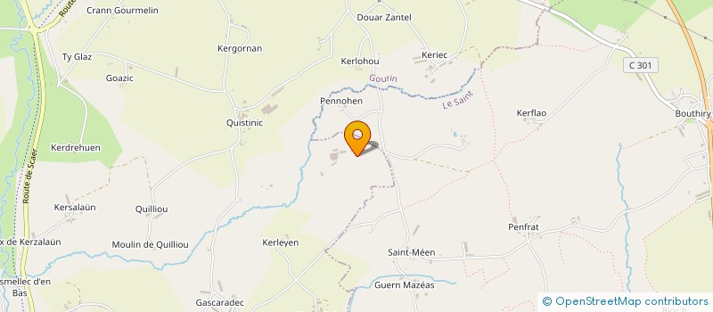 localisation de l'entreprise LOOMAN  GOURIN