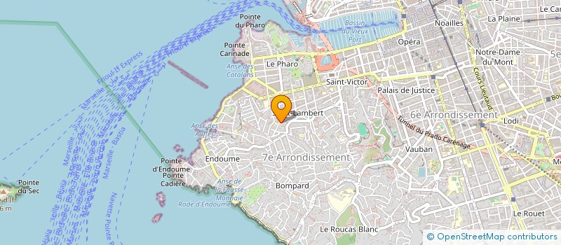 localisation de l'entreprise LOOMI à MARSEILLE