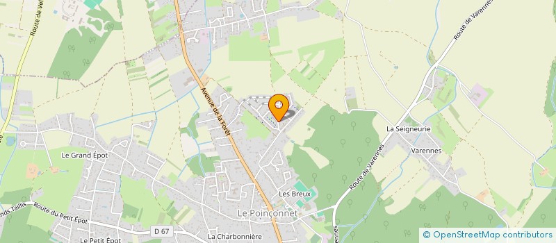 localisation de l'entreprise LOOMY à LE POINCONNET
